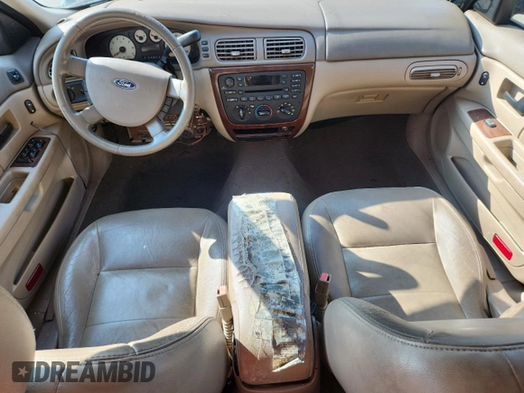 2006 Ford Taurus SEL with VIN 1FAFP56UX6A251288, listed as a Copart auction lot 58010685 with Not provided miles and Salvage title. Bid and sale history available at DreamBid. Image 8.