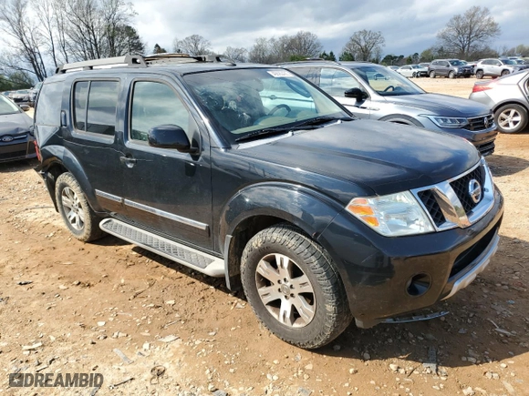 2008 Nissan Pathfinder LE with VIN 5N1AR18BX8C652037, listed as a Copart auction lot 49690485 with 206,610 mi miles and Salvage Title. Bid and sale history available at carsss.com. Image 4.
