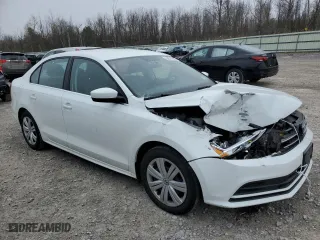 2017 Volkswagen Jetta 1.4T S with VIN 3VW167AJ5HM282645, listed as a Copart auction lot 52574995 with 75,541 mi miles and Salvage Title. Bid and sale history available at carsss.com. Image 4.
