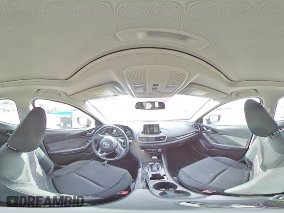 2015 Mazda 3 i Touring with VIN 3MZBM1L75FM146585, listed as a Copart auction lot 46838765 with 111,048 mi miles and Salvage Title. Bid and sale history available at carsss.com. Image 13.