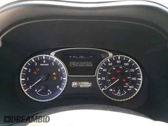 2013 Infiniti JX35 with VIN 5N1AL0MM0DC318399, listed as a Copart auction lot 53798305 with 114,356 mi miles and Clean Title. Bid and sale history available at DreamBid. Image 9.