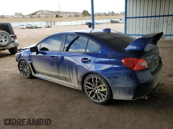 2020 Subaru WRX STI with VIN JF1VA2S68L9817545, listed as a Copart auction lot 48251805 with 49,106 mi miles and Salvage Title. Bid and sale history available at carsss.com. Image 2.
