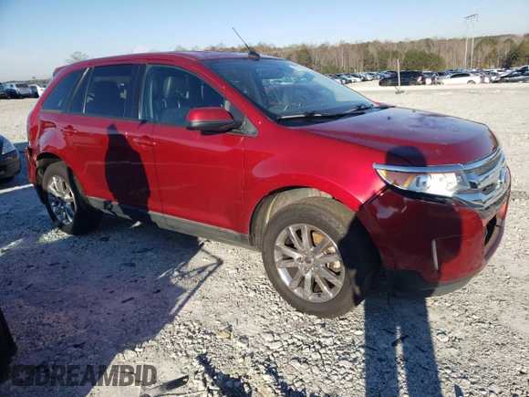 2014 Ford Edge SEL with VIN 2FMDK3JC0EBB83746, listed as a Copart auction lot 87744085 with 132,740 mi miles and Salvage Title. Bid and sale history available at carsss.com. Image 4.