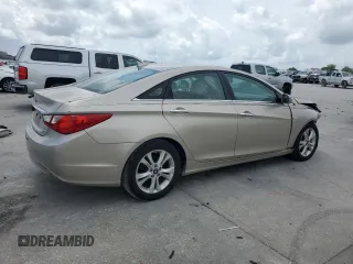 2011 Hyundai Sonata Limited with VIN 5NPEC4AC5BH105281, listed as a Copart auction lot 53921645 with 33,894 mi miles and Salvage Title. Bid and sale history available at DreamBid. Image 3.