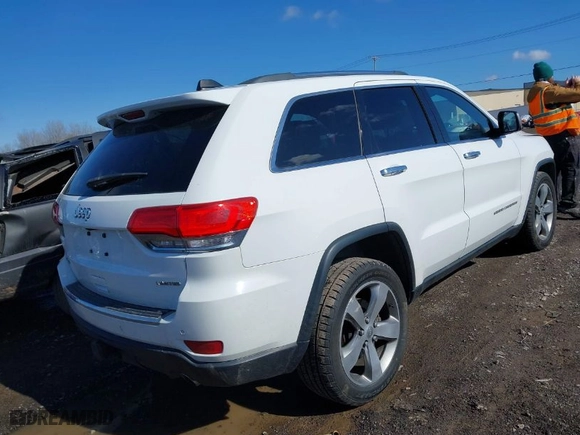 2014 Jeep Grand Cherokee Limited with VIN 1C4RJFBT5EC231836, listed as a IAAI auction lot 41937594 with 172,661 mi miles. Bid and sale history available at carsss.com. Image 4.