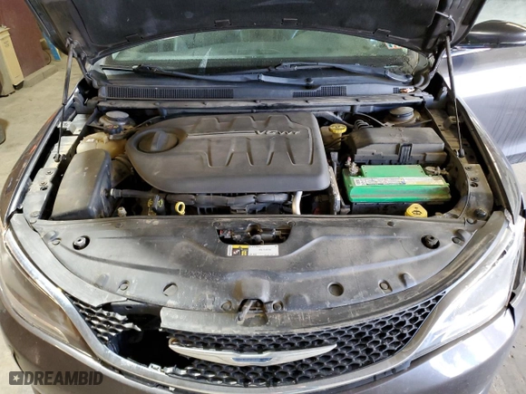 2015 Chrysler 200 C with VIN 1C3CCCEG3FN644278, listed as a Copart auction lot 50425775 with 148,035 mi miles and Salvage Title. Bid and sale history available at carsss.com. Image 11.