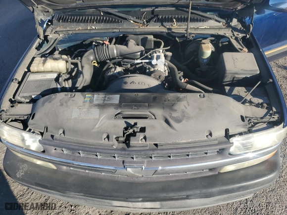 2002 Chevrolet Silverado 1500 LS with VIN 2GCEC19WX21224202, listed as a Copart auction lot 87909115 with 154,583 mi miles and Salvage Title. Bid and sale history available at carsss.com. Image 11.