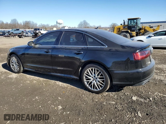 2016 Audi A6 Premium Plus with VIN WAUFGAFC9GN003860, listed as a Copart auction lot 43025735 with 94,104 mi miles and Salvage Title. Bid and sale history available at DreamBid. Image 2.
