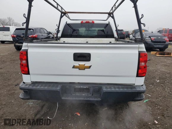 2018 Chevrolet Silverado 1500 Work Truck with VIN 1GCRCNEH0JZ169314, listed as a Copart auction lot 86308804 with 166,321 mi miles and Clean Title. Bid and sale history available at carsss.com. Image 6.