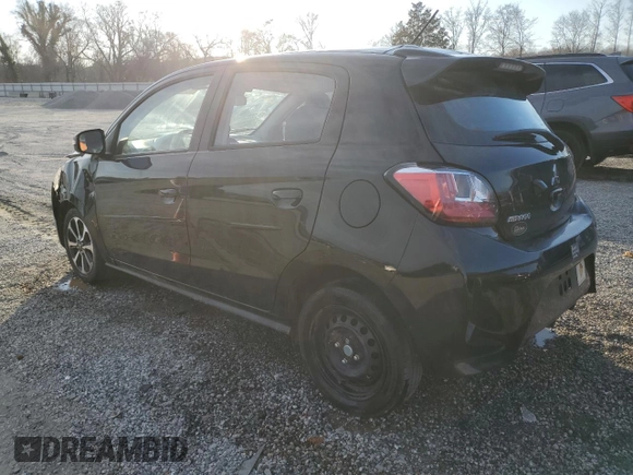 2023 Mitsubishi Mirage Black Edition z VIN ML32AWHJ8PH003653, wystawiony jako Copart lot #46799125 z przebiegiem 60 064 mil mil oraz Szkoda całkowita • Salvage title. Historia ofert i sprzedaży dostępna na DreamBid. Obrazek 2.
