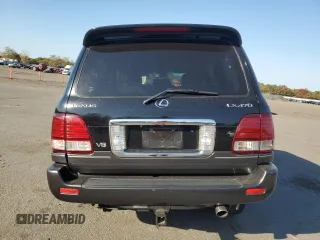2007 Lexus LX 470 z VIN JTJHT00W374027661, wystawiony jako Copart lot #76673684 z przebiegiem 112 184 mil mil oraz Szkoda całkowita • Salvage title. Historia ofert i sprzedaży dostępna na DreamBid. Obrazek 6.