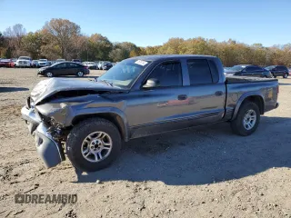 2004 Dodge Dakota SLT with VIN 1D7HL48NX4S579127, listed as a Copart auction lot 83688784 with 261,990 mi miles and Salvage Title. Bid and sale history available at carsss.com. Image 1.