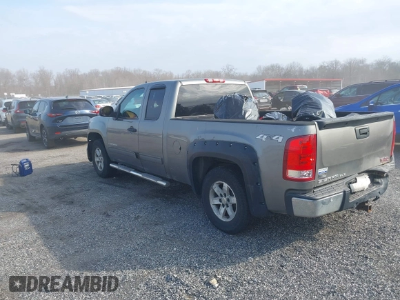 2009 GMC Sierra 1500 SLE with VIN 1GTEK29029Z101869, listed as a IAAI auction lot 41706551 with 151,208 mi miles. Bid and sale history available at carsss.com. Image 3.