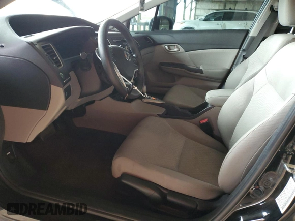 2015 Honda Civic LX with VIN 19XFB2F55FE121352, listed as a Copart auction lot 55704715 with 94,833 mi miles and Clean Title. Bid and sale history available at DreamBid. Image 7.