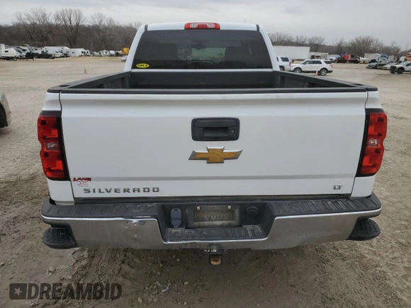2015 Chevrolet Silverado 1500 LT with VIN 1GCVKREC8FZ165029, listed as a Copart auction lot 44789425 with 50,074 mi miles and Salvage Title. Bid and sale history available at carsss.com. Image 6.