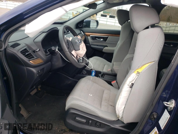 2019 Honda CR-V EX with VIN 2HKRW2H52KH633042, listed as a Copart auction lot 42167633 with 43,080 mi miles. Bid and sale history available at carsss.com. Image 7.