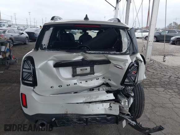2024 MINI Countryman John Cooper Works with VIN WMZ33BS03R3R53245, listed as a IAAI auction lot 41759752 with 22,574 mi miles and . Bid and sale history available at DreamBid. Image 15.