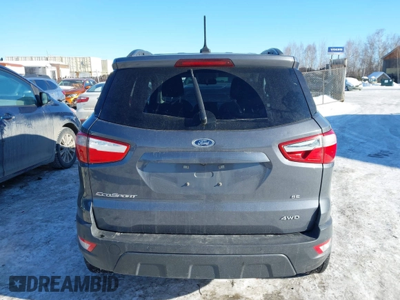 2019 Ford EcoSport SE with VIN MAJ6S3GL0KC278751, listed as a IAAI auction lot 41829439 with 45,900 mi miles and . Bid and sale history available at DreamBid. Image 16.