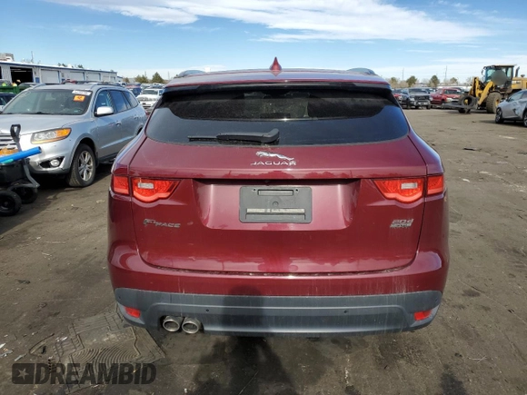 2017 Jaguar F-Pace 20d Premium with VIN SADCJ2BN8HA099515, listed as a Copart auction lot 43664725 with 111,386 mi miles and Salvage Title. Bid and sale history available at DreamBid. Image 6.