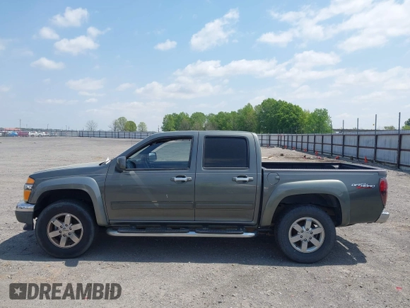 2010 GMC Canyon SLE1 with VIN 1GTJTCDE5A8135402, listed as a IAAI auction lot 42016563 with 281,039 mi miles. Bid and sale history available at carsss.com. Image 14.