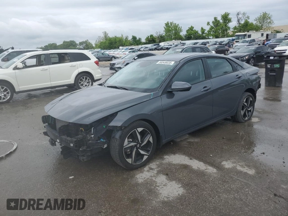 2023 Hyundai Elantra SEL с VIN KMHLS4AG6PU566267, выставлен на аукционе Copart как лот 56549035 с пробегом 44 384 миль миль и Списание • Salvage title. История ставок и продаж доступна на DreamBid. Изображение 1.