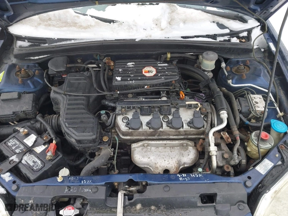2002 Honda Civic EX with VIN 1HGES26852L010812, listed as a IAAI auction lot 41275122 with 190,612 mi miles. Bid and sale history available at carsss.com. Image 10.