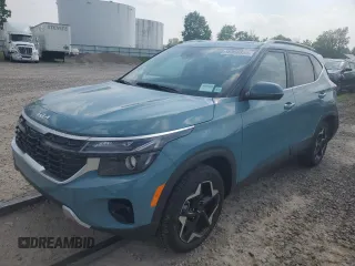 2025 Kia Seltos EX z VIN KNDERCAA9S7679930, wystawiony jako Copart lot #58966855 z przebiegiem 4 386 mil mil oraz Szkoda całkowita • Salvage title. Historia ofert i sprzedaży dostępna na DreamBid. Obrazek 1.