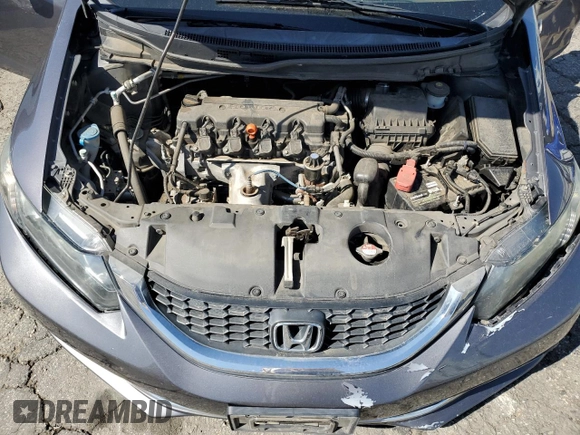 2015 Honda Civic Sedan LX with VIN 2HGFB2F51FH532947, listed as a Copart auction lot 49645685 with 97,466 mi miles and Salvage Title. Bid and sale history available at carsss.com. Image 11.