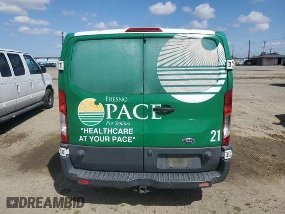 2015 Ford Transit XL with VIN 1FBZX2YM7FKA72496, listed as a Copart auction lot 51863125 with 248,949 mi miles and Clean title. Bid and sale history available at DreamBid. Image 6.