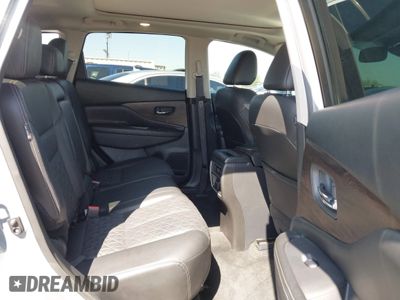 2023 Nissan Murano Platinum with VIN 5N1AZ2DJ6PC104036, listed as a IAAI auction lot 42008473 with 25,463 mi miles and . Bid and sale history available at DreamBid. Image 8.