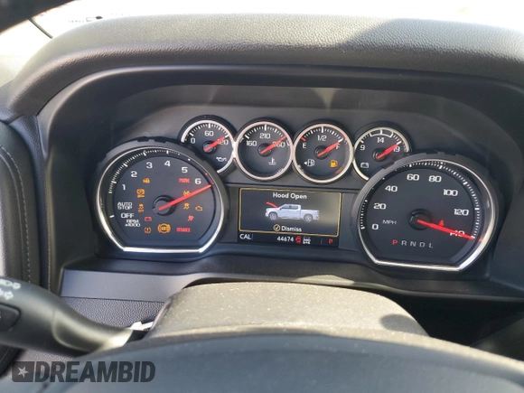 2020 Chevrolet Silverado 1500 LT Trail Boss with VIN 3GCPYFEL9LG335027, listed as a Copart auction lot 88812685 with 44,674 mi miles and Salvage Title. Bid and sale history available at carsss.com. Image 9.