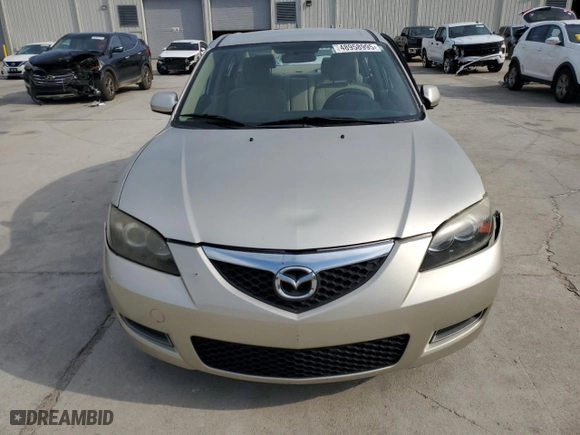 2008 Mazda Mazda3 Sport *Ltd Avail* with VIN JM1BK12F281795665, listed as a Copart auction lot 48958995 with 154,504 mi miles and Salvage Title. Bid and sale history available at carsss.com. Image 5.