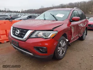 2017 Nissan Pathfinder SL with VIN 5N1DR2MM7HC681974, listed as a IAAI auction lot 41679746 with NaN miles. Bid and sale history available at carsss.com. Image 17.