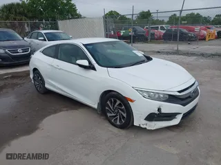 2017 Honda Civic Coupe LX with VIN 2HGFC4B5XHH311817, listed as a IAAI auction lot 41924409 with 131,895 mi miles. Bid and sale history available at carsss.com. Image 1.