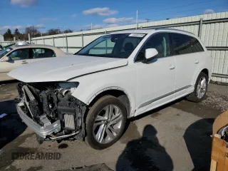 2023 Audi Q7 Premium Plus with VIN WA1LXBF71PD011241, listed as a Copart auction lot 44404155 with 26,833 mi miles and Salvage Title. Bid and sale history available at carsss.com. Image 1.