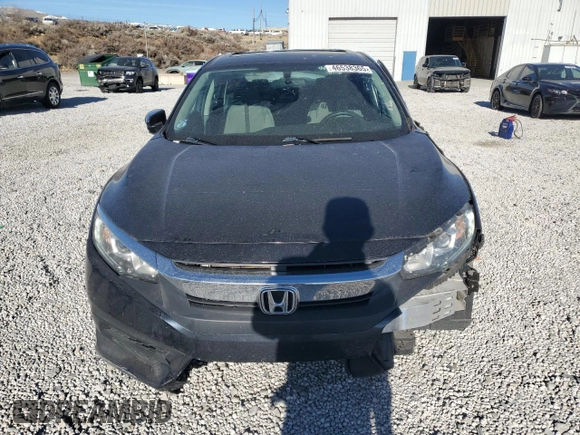 2016 Honda Civic EX with VIN 19XFC2F75GE041582, listed as a Copart auction lot 46538365 with 107,152 mi miles and Salvage Title. Bid and sale history available at DreamBid. Image 5.