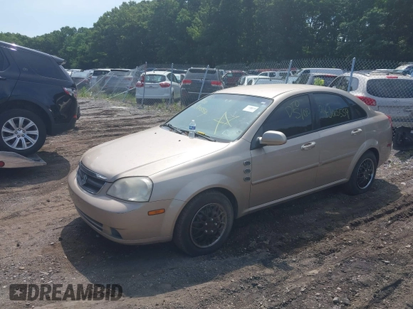 2006 Suzuki Forenza with VIN KL5JD56Z36K472708, listed as a IAAI auction lot 39974625 with 96,531 mi miles and . Bid and sale history available at DreamBid. Image 2.