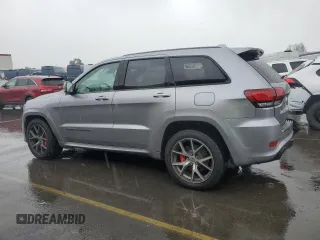 2017 Jeep Grand Cherokee SRT with VIN 1C4RJFDJ3HC626906, listed as a Copart auction lot 45005895 with 82,001 mi miles and Salvage Title. Bid and sale history available at carsss.com. Image 2.