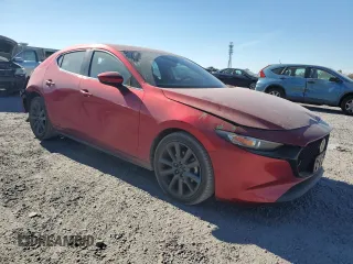 2021 Mazda Mazda3 Hatchback Preferred with VIN JM1BPBLL5M1404000, listed as a Copart auction lot 77825754 with 23,828 mi miles and Salvage Title. Bid and sale history available at carsss.com. Image 4.