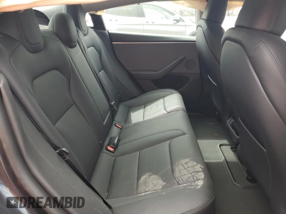 2024 Tesla Model 3 with VIN 5YJ3E1EA5RF742432, listed as a Copart auction lot 47646525 with 3,792 mi miles and Non Repairable. Bid and sale history available at DreamBid. Image 10.