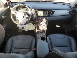 2018 Kia Niro Touring with VIN KNDCE3LC9J5175373, listed as a Copart auction lot 46708925 with 75,079 mi miles and Salvage Title. Bid and sale history available at carsss.com. Image 8.