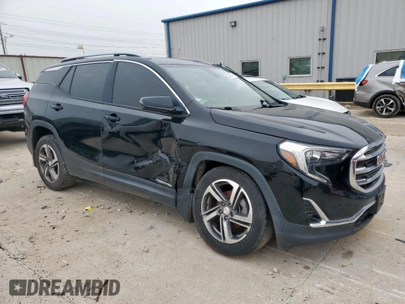 2019 GMC Terrain SLT with VIN 3GKALPEV4KL343302, listed as a Copart auction lot 55336215 with 160,288 mi miles and Clean Title. Bid and sale history available at DreamBid. Image 4.