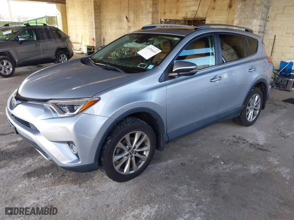 2018 Toyota RAV4 Limited with VIN 2T3DFREV4JW709049, listed as a IAAI auction lot 41596609 with 50,860 mi miles. Bid and sale history available at carsss.com. Image 17.