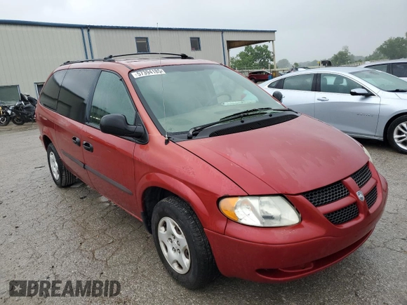 2003 Dodge Caravan SE with VIN 1D4GP24393B294620, listed as a Copart auction lot 57394185 with 208,677 mi miles and Salvage title. Bid and sale history available at DreamBid. Image 4.