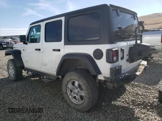 2022 Jeep Wrangler Unlimited Willys with VIN 1C4HJXDM6NW182023, listed as a Copart auction lot 74382123 with Not Provided miles and . Bid and sale history available at DreamBid. Image 2.