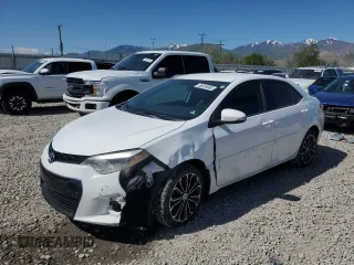 2014 Toyota Corolla L with VIN 5YFBURHE3EP152465, listed as a Copart auction lot 58055985 with 95,984 mi miles and Salvage title. Bid and sale history available at DreamBid. Image 1.