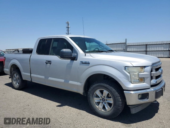 2017 Ford F-150 XL with VIN 1FTEX1CF1HKC36681, listed as a Copart auction lot 63868825 with 203,574 mi miles and Clean title. Bid and sale history available at DreamBid. Image 4.