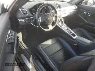 2014 Porsche Boxster with VIN WP0CA2A84ES121667, listed as a Copart auction lot 87510945 with 62,689 mi miles and Salvage title. Bid and sale history available at DreamBid. Image 8.