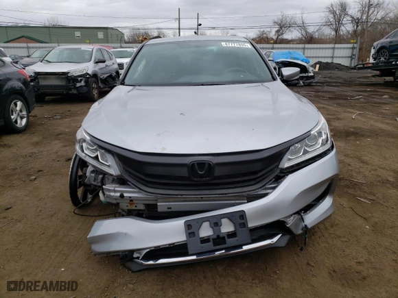 2017 Honda Accord Sedan Sport with VIN 1HGCR2F54HA039733, listed as a Copart auction lot 47777895 with 152,129 mi miles and Salvage Title. Bid and sale history available at carsss.com. Image 5.