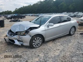 2015 Honda Accord EX-L z VIN 1HGCR2F85FA030711, wystawiony jako Copart lot #59214135 z przebiegiem 131 300 mil mil oraz Szkoda całkowita • Salvage title. Historia ofert i sprzedaży dostępna na DreamBid. Obrazek 1.